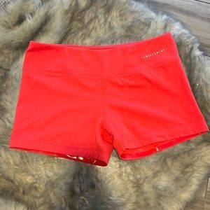Red Short Bikers shorts